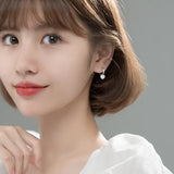 Small Hoop Earrings for Women 925 Sterling Silver Ear Diamond Ear Ring