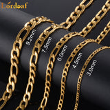3.0-7.5mm Stainless Steel Chain High Jewelry