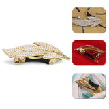 Hot Pearl Hair Clip Star Shaped Rhinestone Barrette for Girls