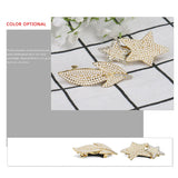 Hot Pearl Hair Clip Star Shaped Rhinestone Barrette for Girls