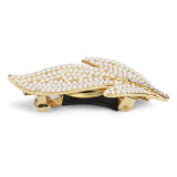 Hot Pearl Hair Clip Star Shaped Rhinestone Barrette for Girls