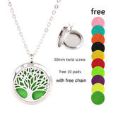 Family Tree of Life Stainless Steel Diffuser Locket 30MM
