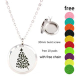 Family Tree of Life Stainless Steel Diffuser Locket 30MM