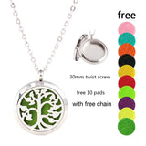 Family Tree of Life Stainless Steel Diffuser Locket 30MM