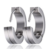 Spain Anti Allergy Titanium Hoop Earrings Men Women Gift