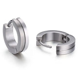 Spain Anti Allergy Titanium Hoop Earrings Men Women Gift