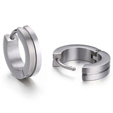 Spain Anti Allergy Titanium Hoop Earrings Men Women Gift