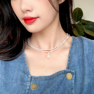 Bohemian Multilayer Pearl Necklaces