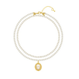 Bohemian Multilayer Pearl Necklaces