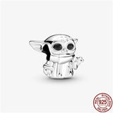 Robot Series Charms Bead for 925 Silver Bracelet