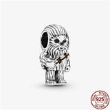 Robot Series Charms Bead for 925 Silver Bracelet