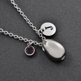 Stainless Steel Memorial Ash Keepsake Necklace