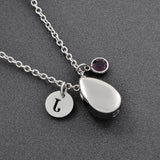 Stainless Steel Memorial Ash Keepsake Necklace