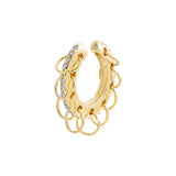 Pearl Crystal Ear Cuffs Clip Earrings for Women, No Piercing
