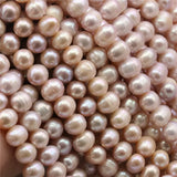 9-10mm Purple Freshwater Pearl Beads for Jewelry Making