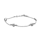 925 Silver Snake Chain Bangle Bracelet for Women DIY Charms