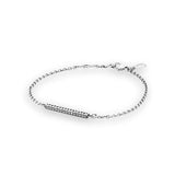 925 Silver Snake Chain Bangle Bracelet for Women DIY Charms