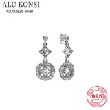 925 Silver Fit Pan Earrings for Women DIY Jewelry Wedding