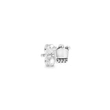 925 Sterling Silver pan Earrings for Women DIY Jewelry Wedding
