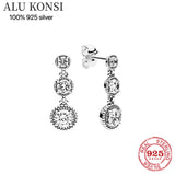 925 Sterling Silver Pan Earrings for Women DIY Jewelry