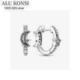 Sterling Silver Pan Earrings for Women