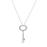 925 Sterling Silver Pan Necklace for Women DIY Jewelry Wedding