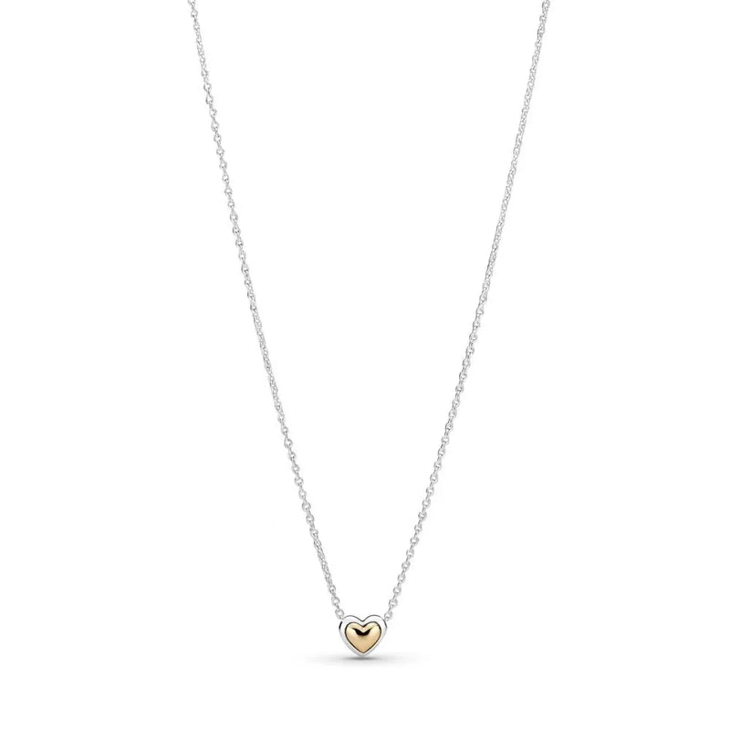 925 Sterling Silver Pan Necklace for Women DIY Jewelry Wedding