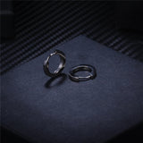 Spain Titanium Hoop Earrings for Sensitive Men Women