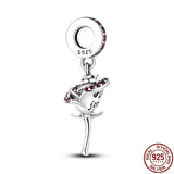 Silver Family House Camera Coffee Cup Shoes Charm for Bracelet DIY