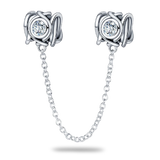 Silver Chain Pendant 925 3mm Bracelet&Bangle Women Birthday Gift