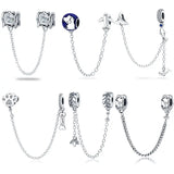 Silver Chain Pendant 925 3mm Bracelet&Bangle Women Birthday Gift