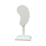 Earring Display Stand Ear-shaped Flannel Earring Holder Organizer