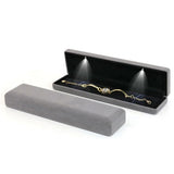 LED Light Jewelry Storage Box Necklace Organizer