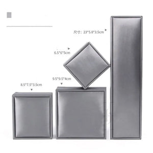 Hot Sales Wedding Jewelry Storage Case Gift Necklace Ear Stud Ring Box Bracelet