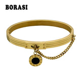 Women Wedding Bracelet Roman Numeral Love Bracelets for Valentines Gift