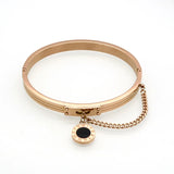 Women Wedding Bracelet Roman Numeral Love Bracelets for Valentines Gift