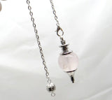 Natural Stone Quartz Crystal Divination Pendulum for Dowsing
