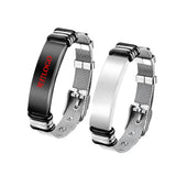 Personality Cross Strap Cuff Bracelet Stainless Steel Gothic Style Bangle