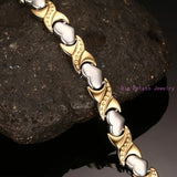 Romantic Heart Bracelet Stainless Steel Women Party Cuff Jewelry