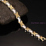 Romantic Heart Bracelet Stainless Steel Women Party Cuff Jewelry