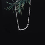 Top Necklace Silver 925 Smile Shape Chain Pendant Necklace