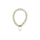 14K Filled Natural Pearl Female Charm Bracelet