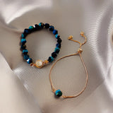 Opal Female Charm Bracelet Set - Christmas Jewelry