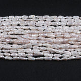 Natural Freshwater Biwa Pearl Strand for Jewelry Making