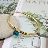Glass Love Bracelets & Bangles for Wedding - Valentines Gift