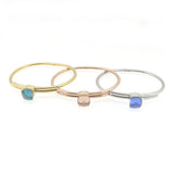 Glass Love Bracelets & Bangles for Wedding - Valentines Gift