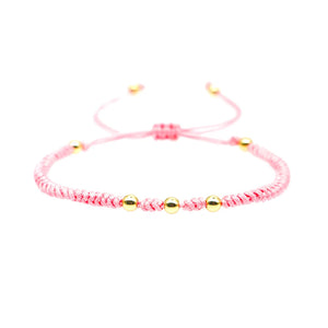 Ethnic Bohemia Style Hand Knitting Bead Bracelet for Women