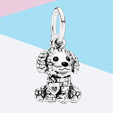 925 Silver Animal Dangle Charm Bead for Bracelets