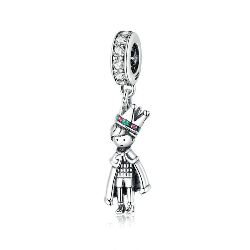 925 Sterling Silver Family Tree Heart Charm Bead for Bracelets