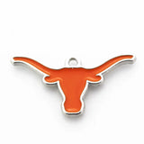10pcs American Sport Longhorns Charm Dangle Charms DIY Jewelry Accessory